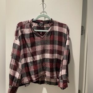madewell highroad popover shirt in shorr plaid
